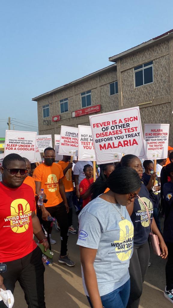 World Malaria Day: Shalina Healthcare in partnership with GHS embark on health walk to create awareness