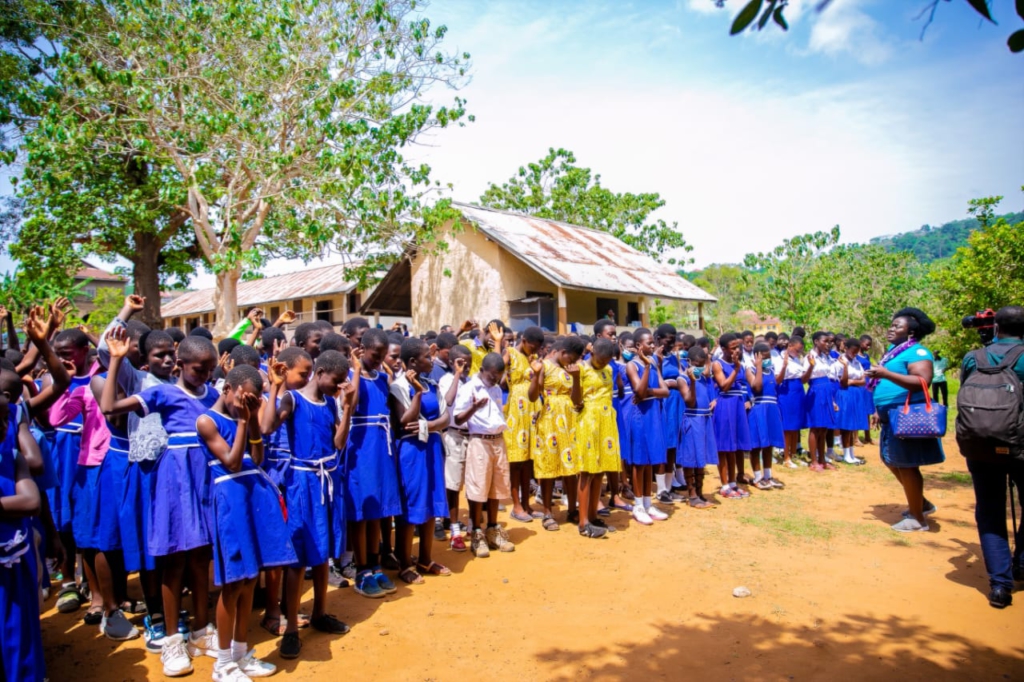 Disadvantaged students in Kwahu Obo receive support from Substance International Network