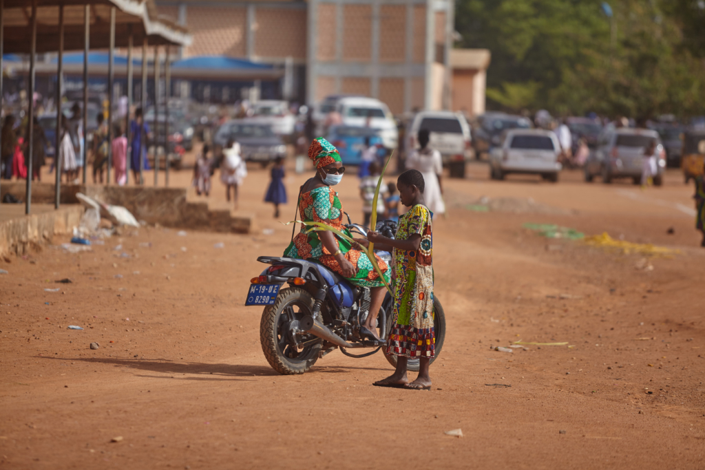 Photos: Children in Bolgatanga celebrate Palm Sunday