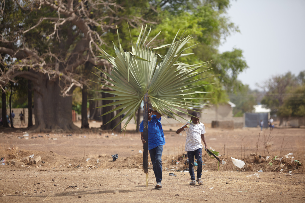 Photos: Children in Bolgatanga celebrate Palm Sunday