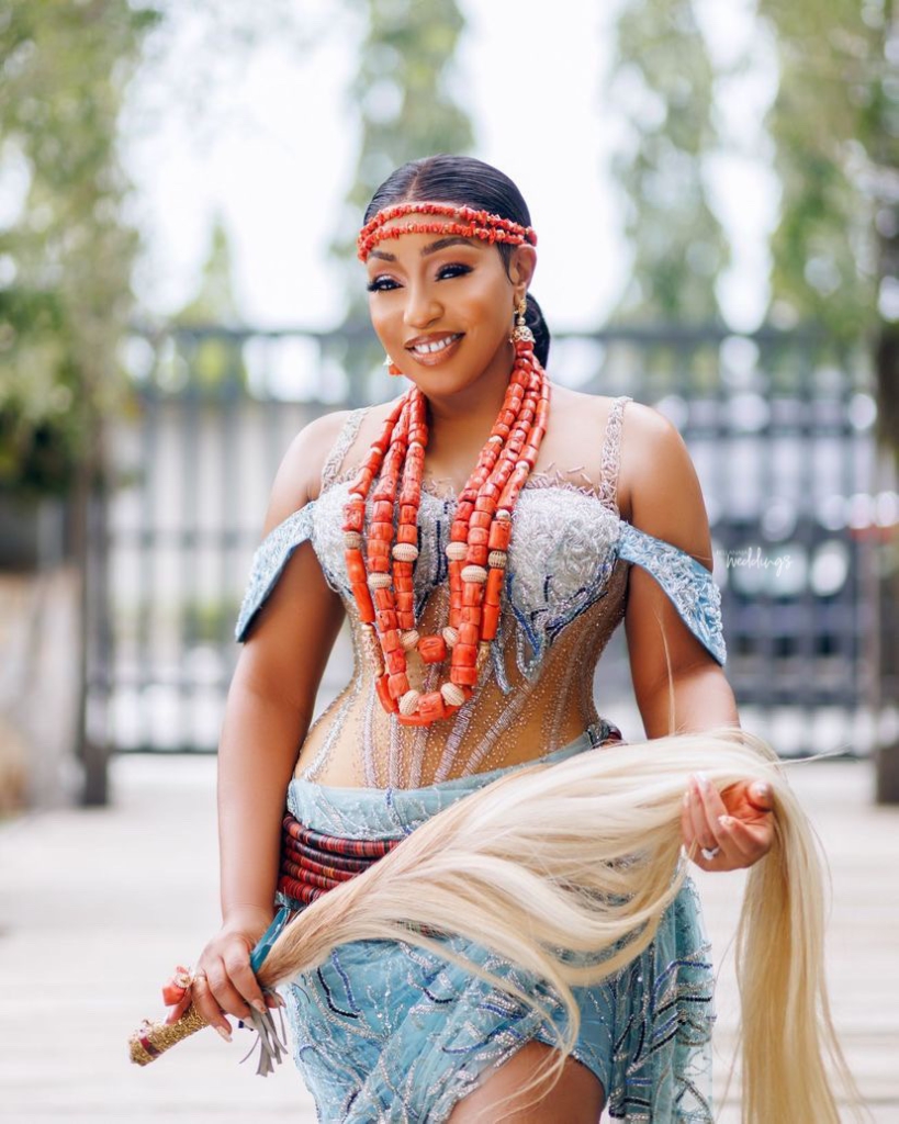 Check out pictures from Rita Dominic's traditional wedding