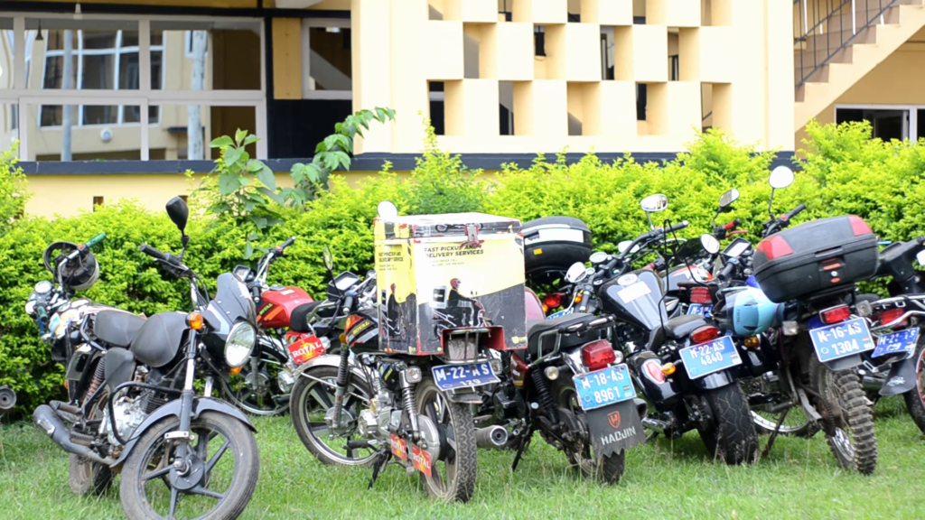 Police serve caution to 51 motorbike and tricycle riders arrested in Ashanti Region