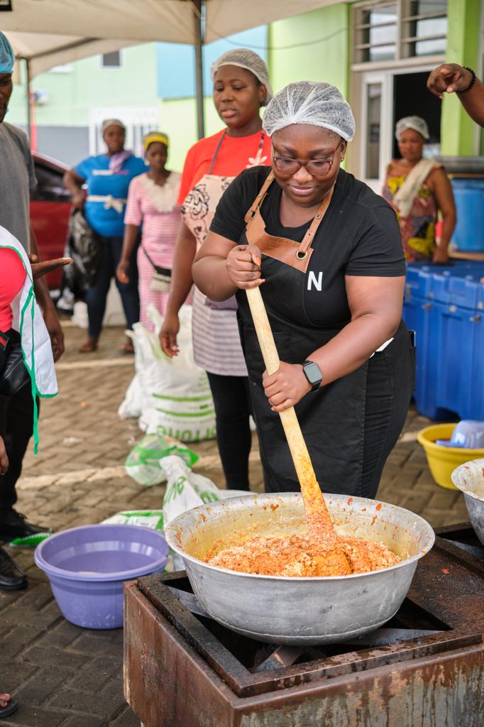 Joy FM Easter Soup Kitchen: From the kitchen into the pack