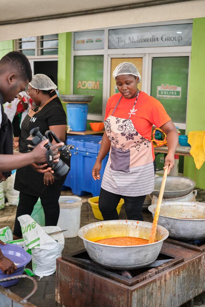 Joy FM Easter Soup Kitchen: From the kitchen into the pack