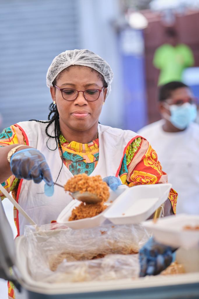 Joy FM Easter Soup Kitchen: From the kitchen into the pack