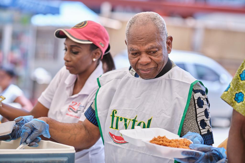 Joy FM Easter Soup Kitchen: From the kitchen into the pack