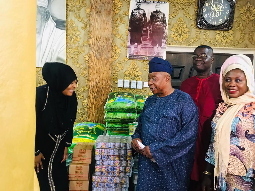 MASLOC donates foodstuffs, other items to National Chief Imam