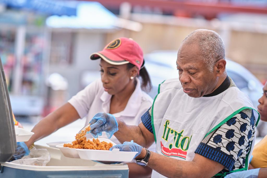 Former PNC flagbearer Edward Mahama pops up in Joy FM Easter Soup Kitchen