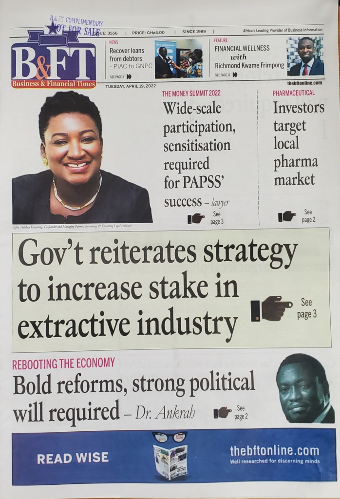 Today's front pages: Tuesday, April 19, 2022