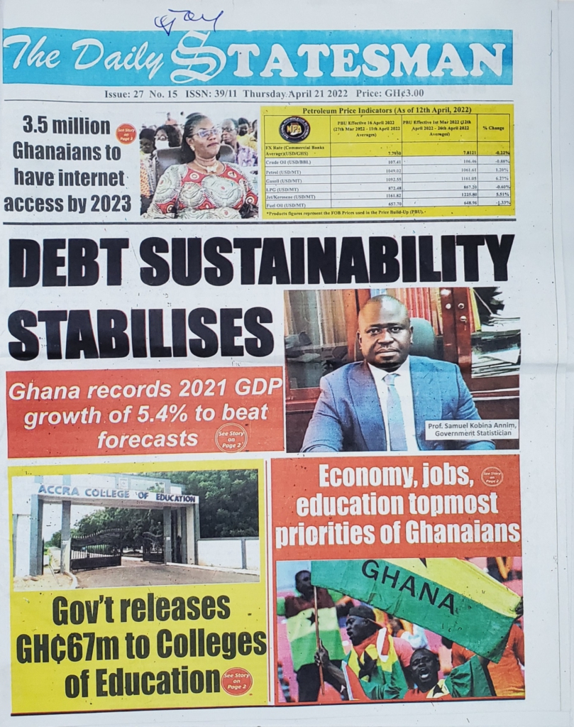 Today's front pages: Thursday, April 21, 2022