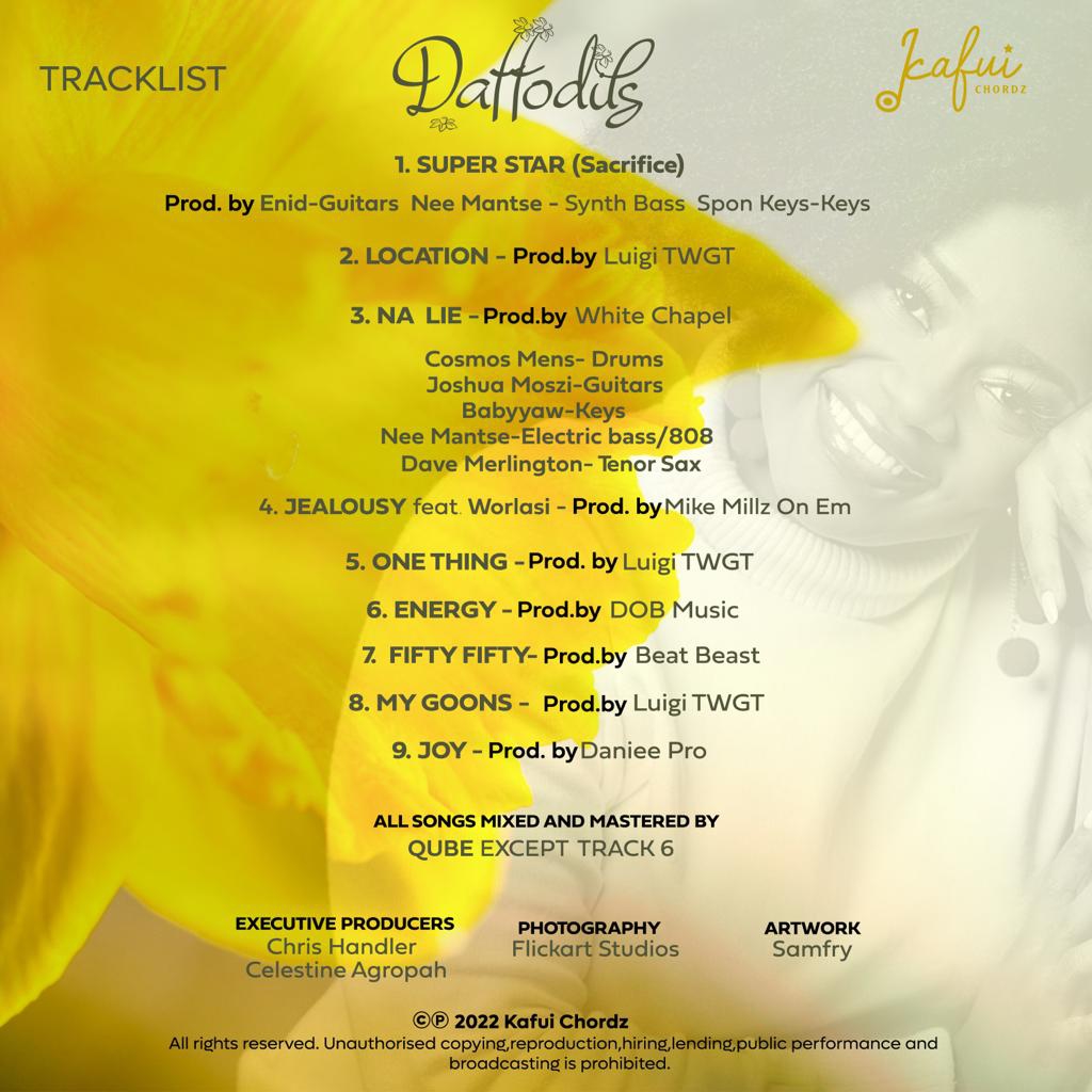 Kafui Chordz finally releases 'Daffodils' album