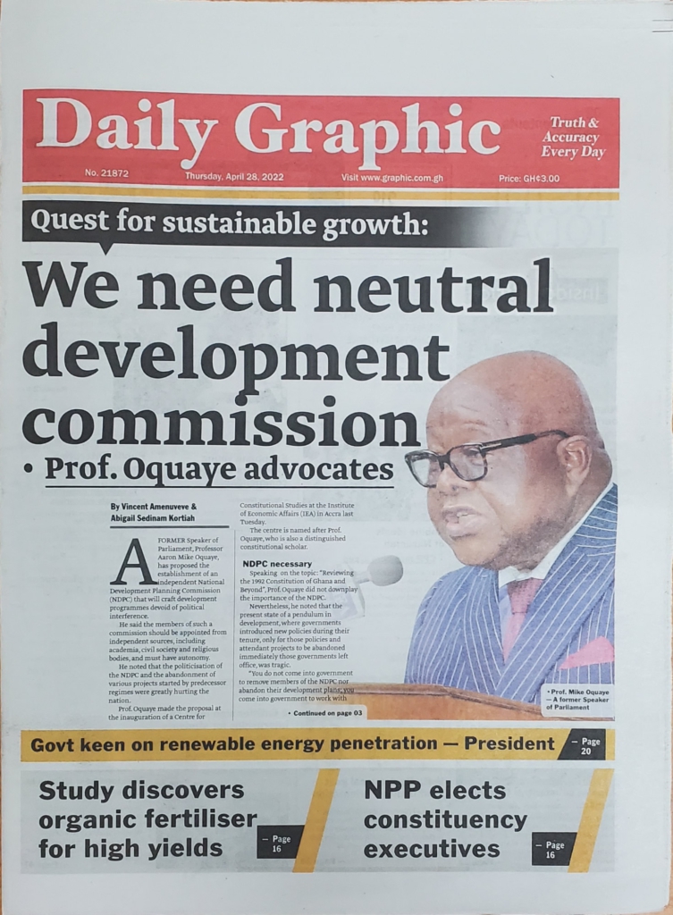 Today's front pages: Thursday, April 28, 2022