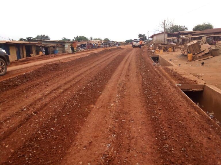 Dan Botwe impressed with pace of work on Okere roads