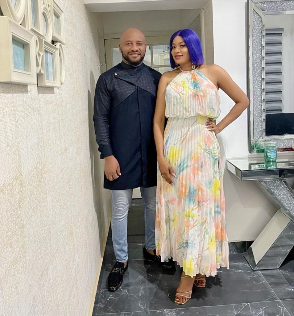 ‘May God judge you both’ - Yul Edochie’s wife curses as actor outdoors second wife, baby