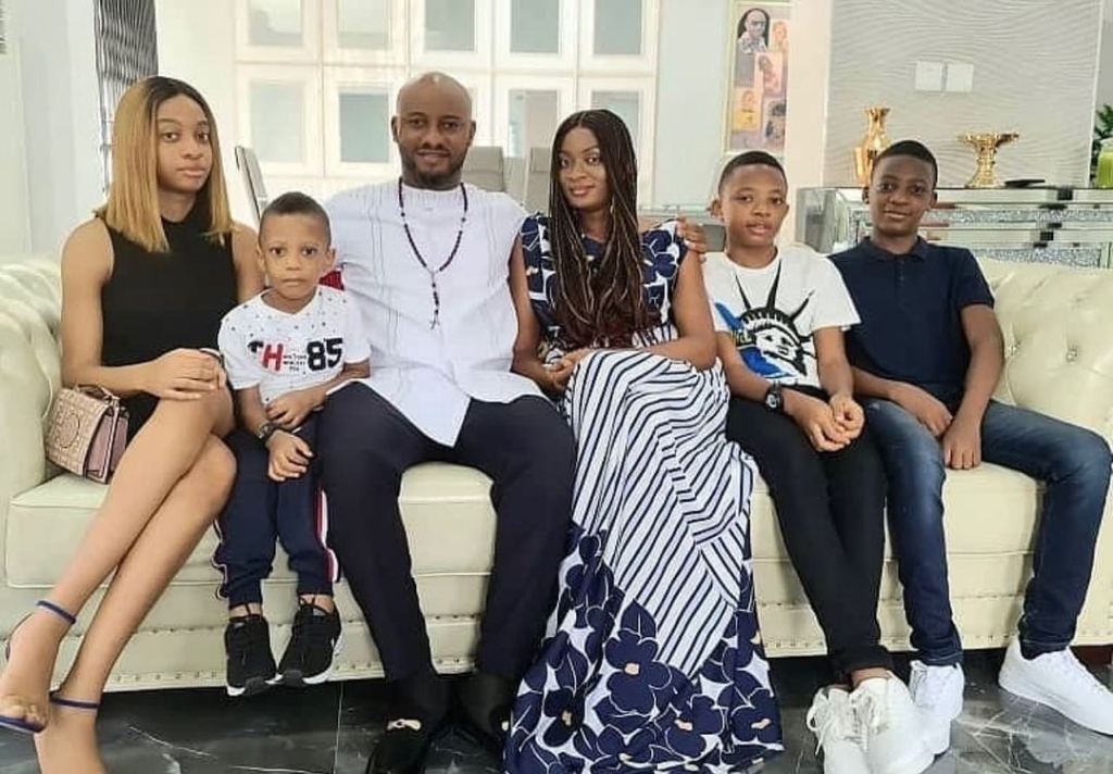 ‘May God judge you both’ - Yul Edochie’s wife curses as actor outdoors second wife, baby