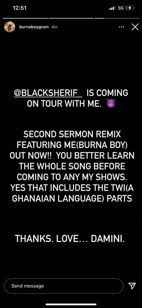 Kwaw Kese calls out Burna Boy for performing 'Second Sermon Remix' at Madison Square Garden without Blacko