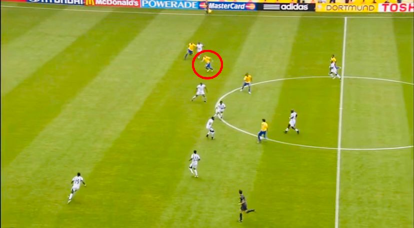 Were any of Brazil's goals against Ghana in the 2006 World Cup really offside?