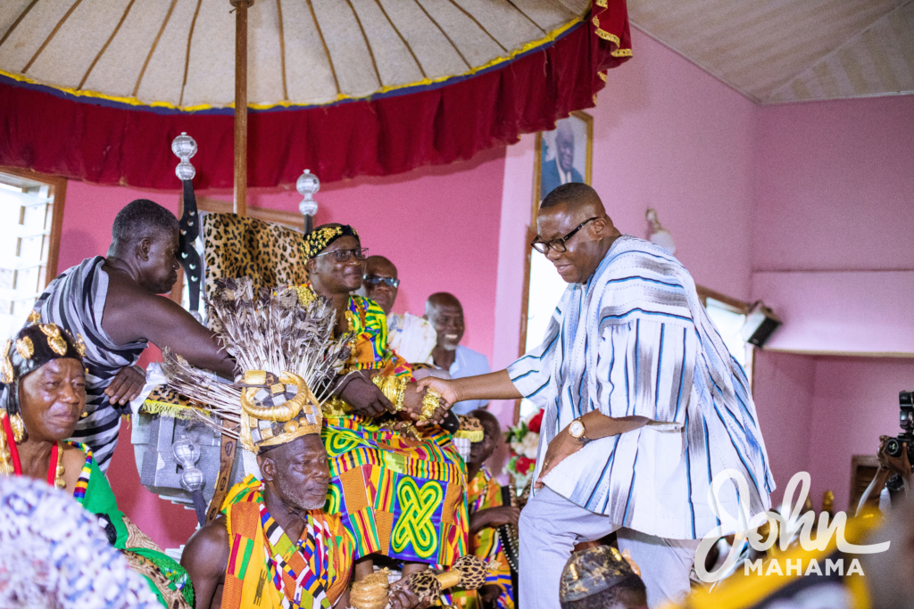 Mahama honours Abetifihene on his 30th anniversary on the stool Mahama honours Abetifihene on his 30th anniversary on the stool