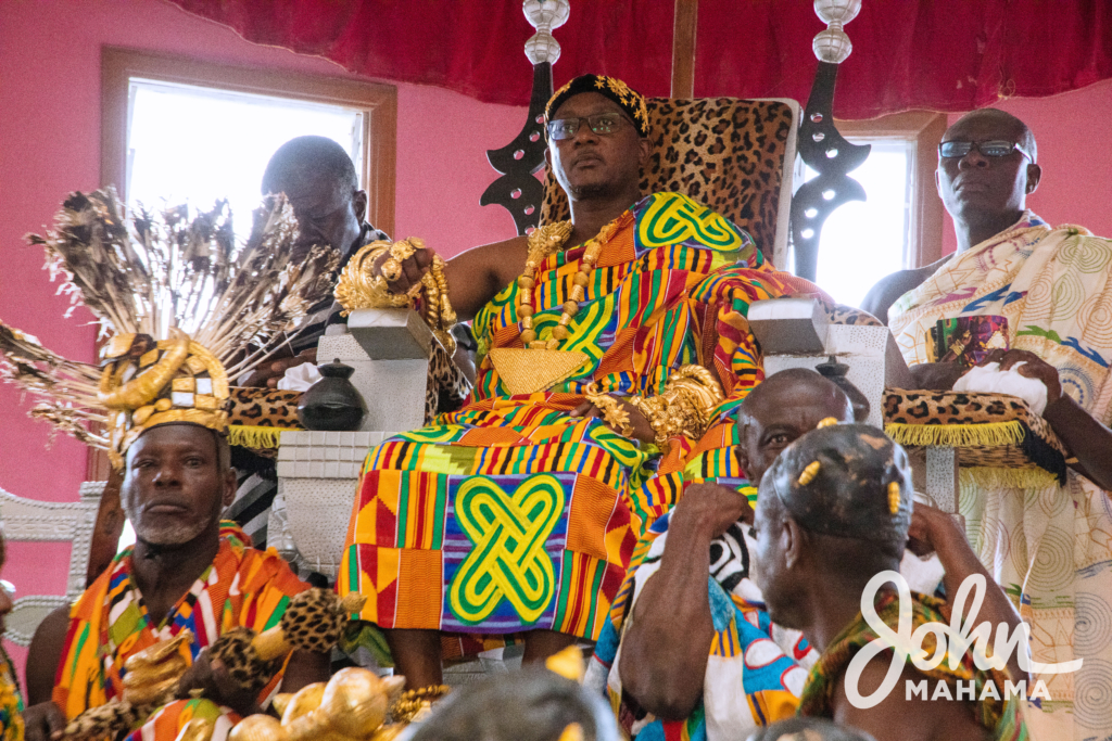 Mahama honours Abetifihene on his 30th anniversary on the stool Mahama honours Abetifihene on his 30th anniversary on the stool