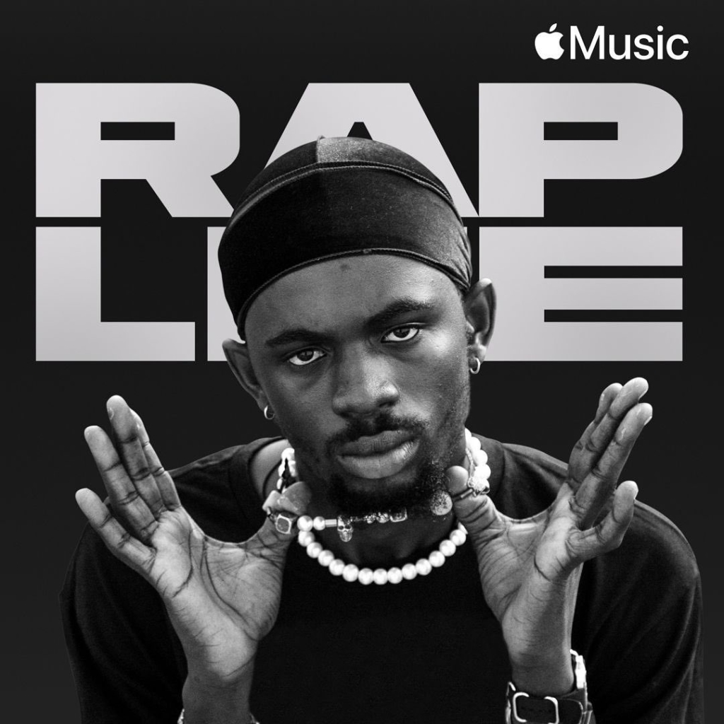 Black Sherif covers the ‘Rap Life’ playlist on Apple Music