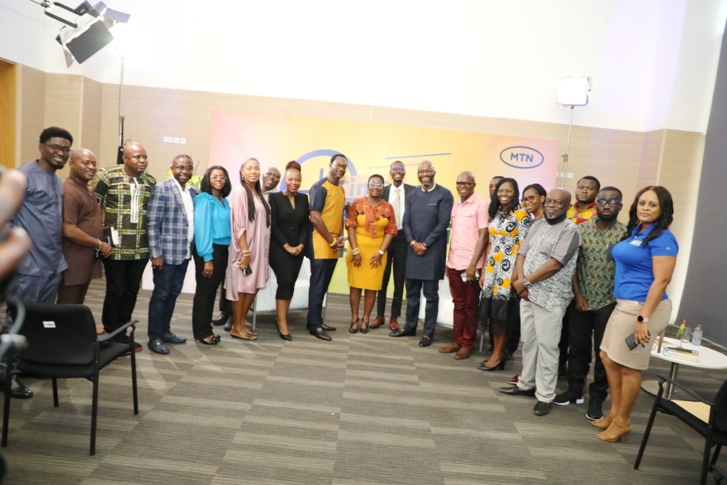 MTN Group CEO, Board Chairman end visit to Ghana