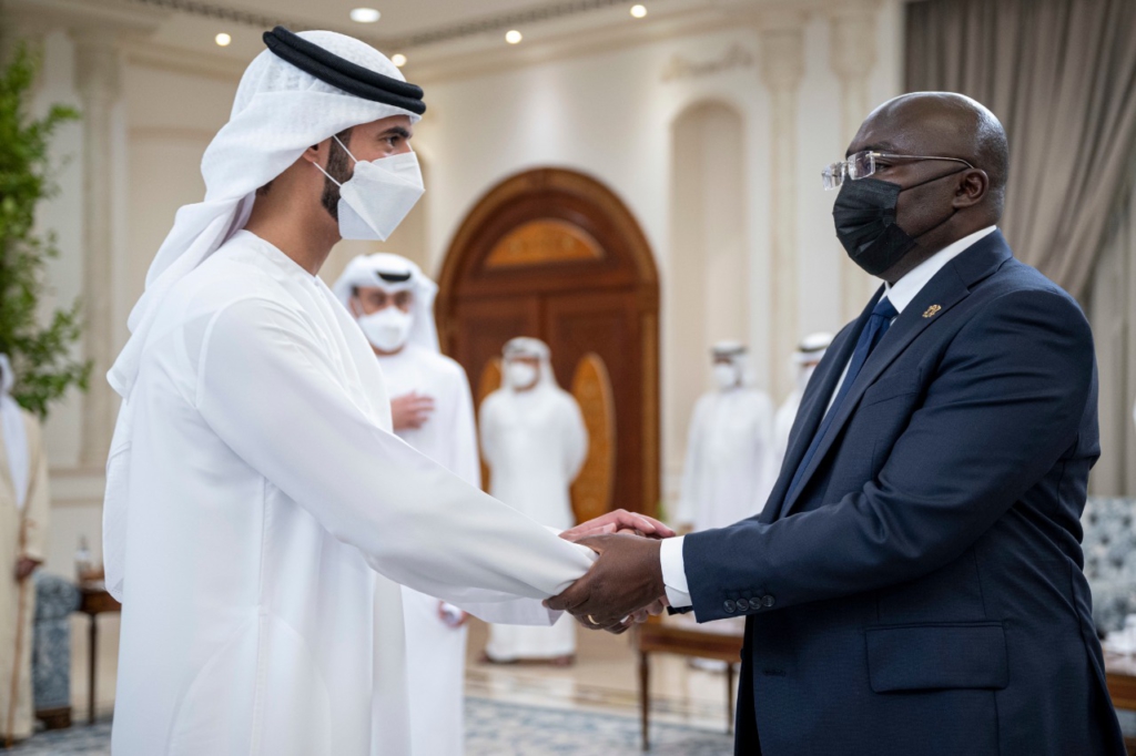 Bawumia commiserates with UAE leader in Abu Dhabi