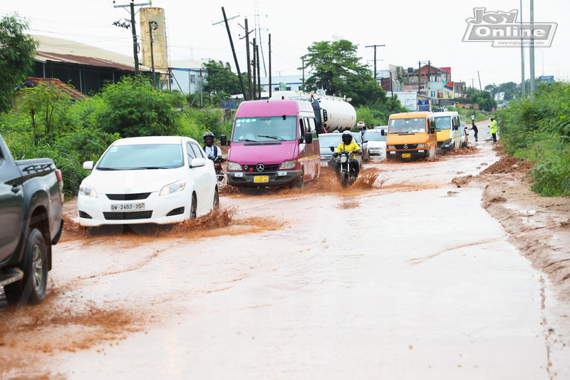 Landslide scare hits residents around Weija-Kasoa ridge