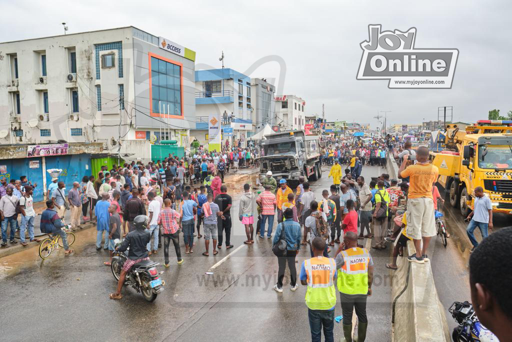 Photos: Floods cause severe damage to parts of Accra