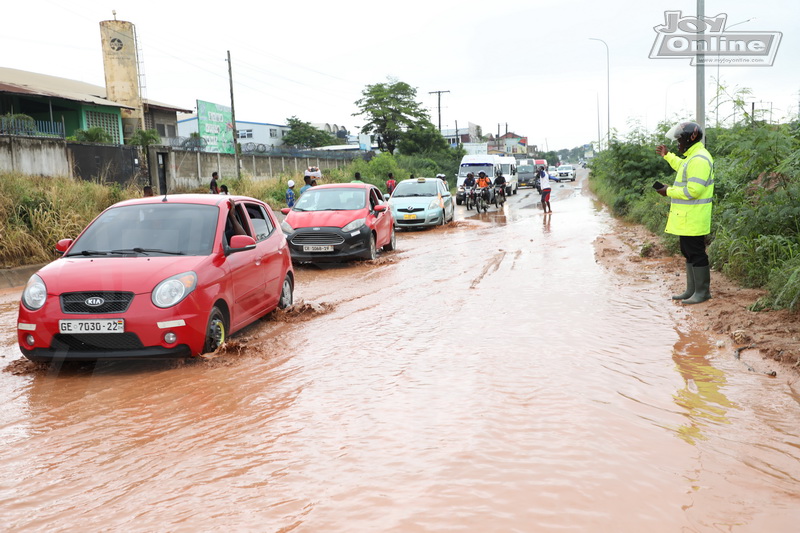 Landslide scare hits residents around Weija-Kasoa ridge