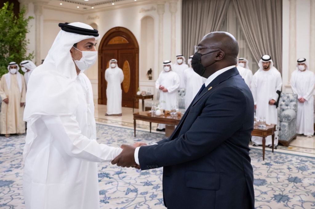 Bawumia commiserates with UAE leader in Abu Dhabi