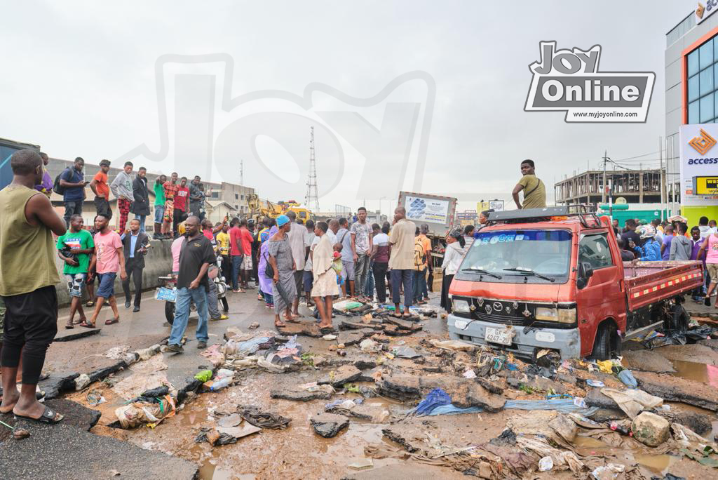 Photos: Floods cause severe damage to parts of Accra