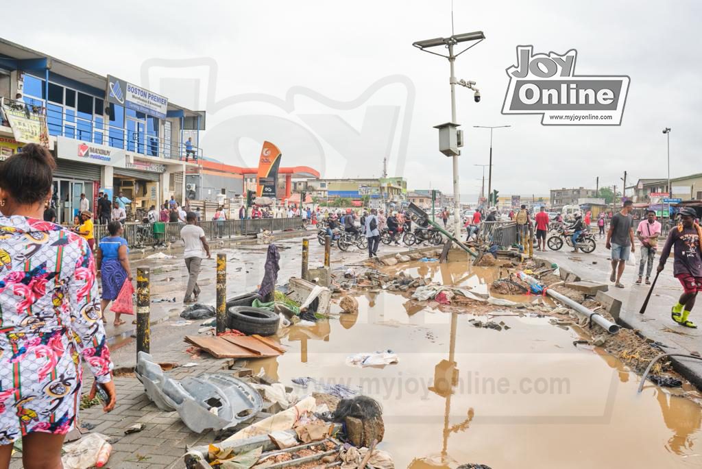 Photos: Floods cause severe damage to parts of Accra