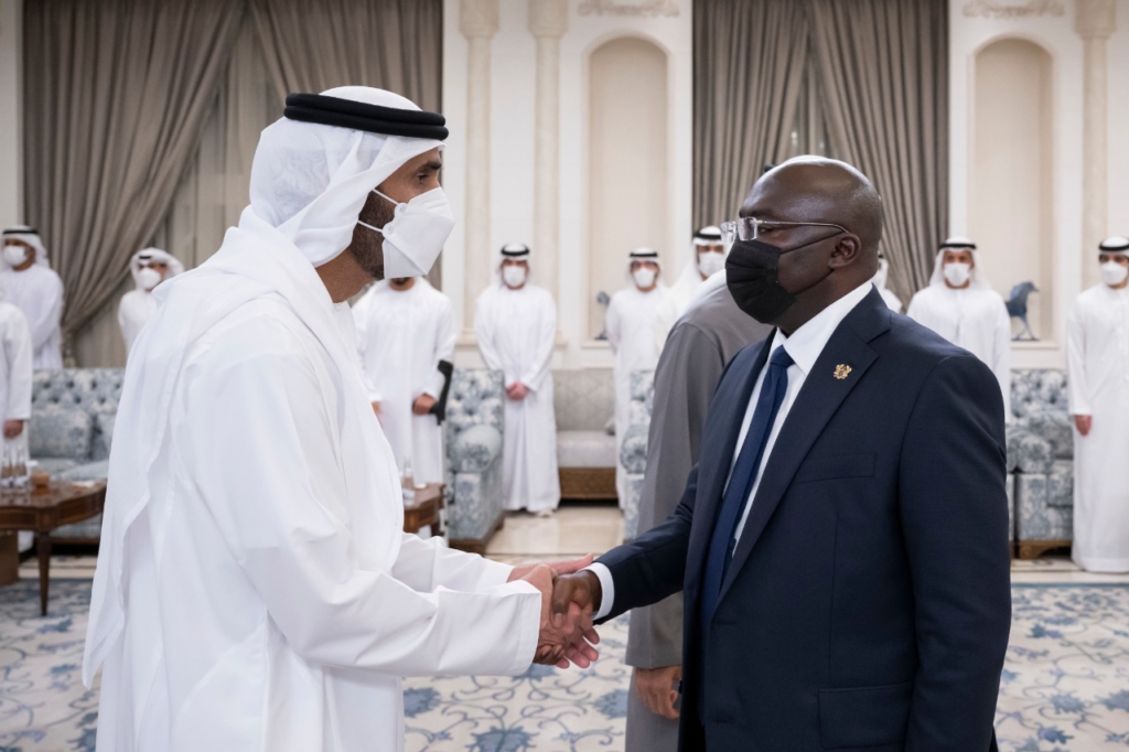 Bawumia commiserates with UAE leader in Abu Dhabi