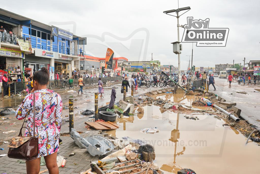 Photos: Floods cause severe damage to parts of Accra