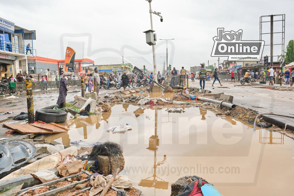 Photos: Floods cause severe damage to parts of Accra