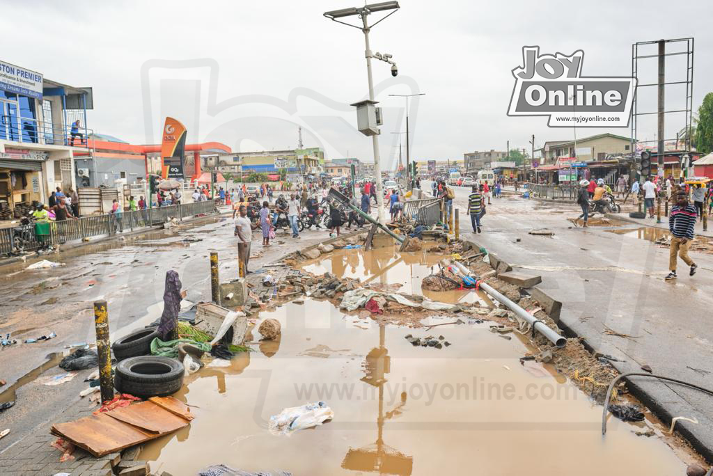 Photos: Floods cause severe damage to parts of Accra