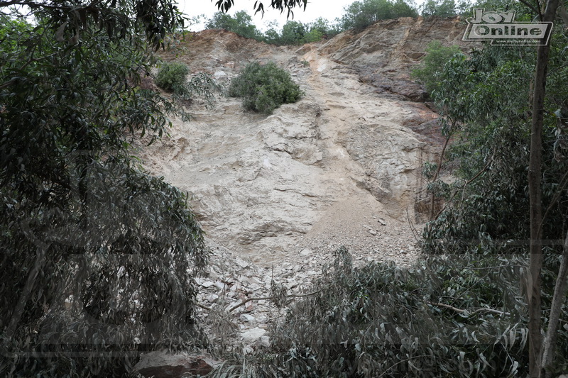 Landslide scare hits residents around Weija-Kasoa ridge