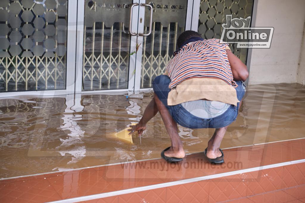 Photos: Floods cause severe damage to parts of Accra