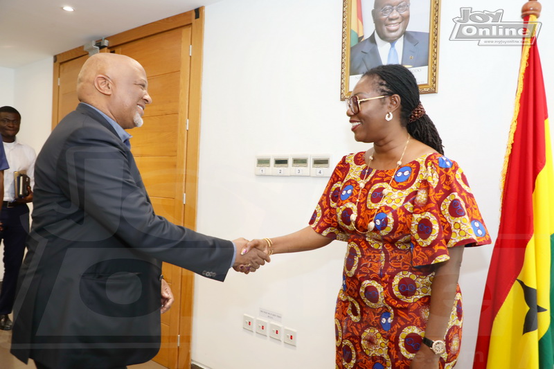 MTN Group CEO, Board Chairman end visit to Ghana