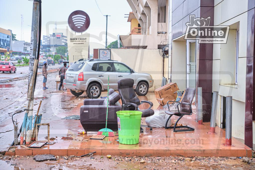 Photos: Floods cause severe damage to parts of Accra