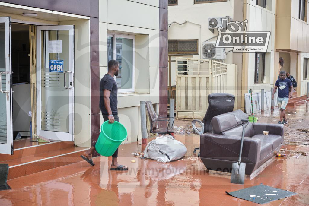 Photos: Floods cause severe damage to parts of Accra