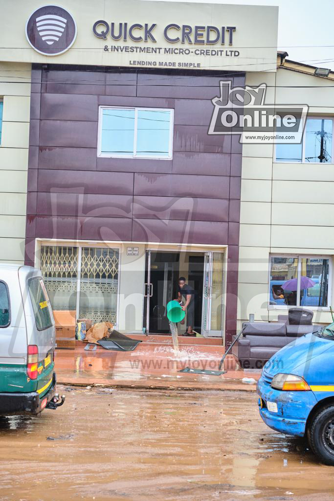 Photos: Floods cause severe damage to parts of Accra