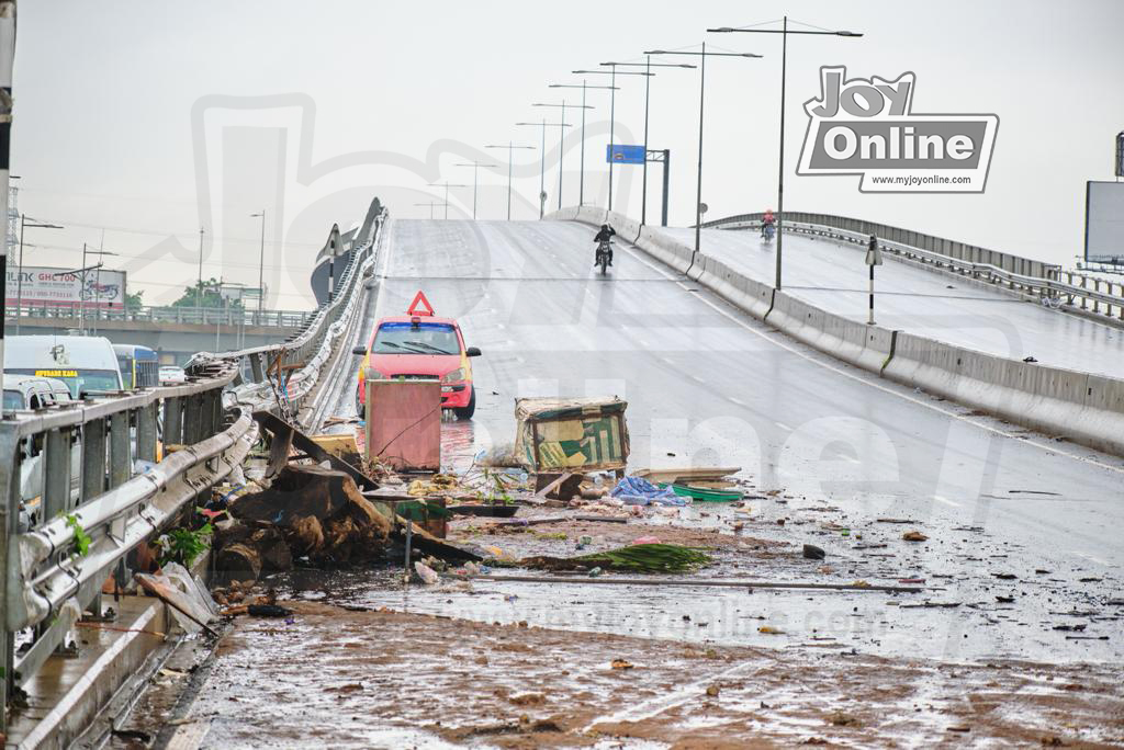 Photos: Floods cause severe damage to parts of Accra