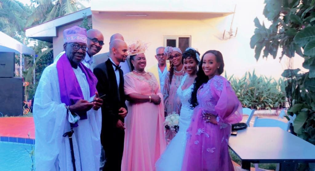 Check out Amanda Clinton's white wedding Check out Amanda Clinton's white wedding