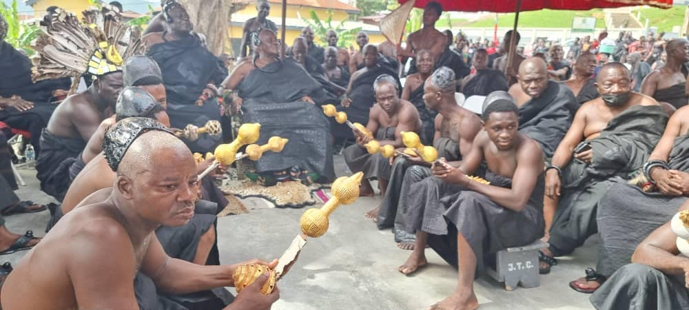 Photos: Akufo-Addo, Bawumia, Kufour, others in Koforidua to mourn Daasebre Oti Boateng