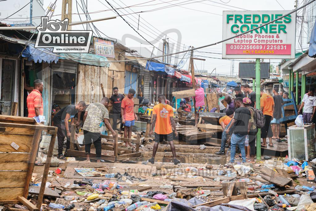 Photos: Floods cause severe damage to parts of Accra
