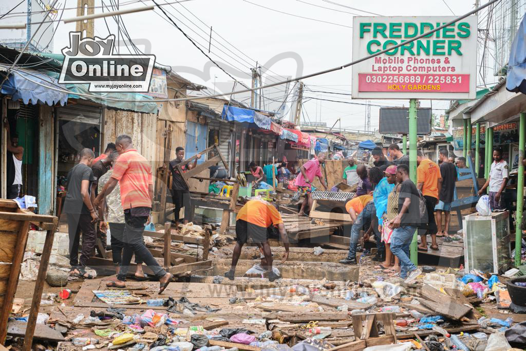 Photos: Floods cause severe damage to parts of Accra