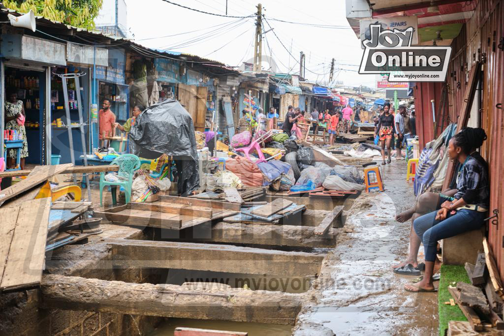 Photos: Floods cause severe damage to parts of Accra