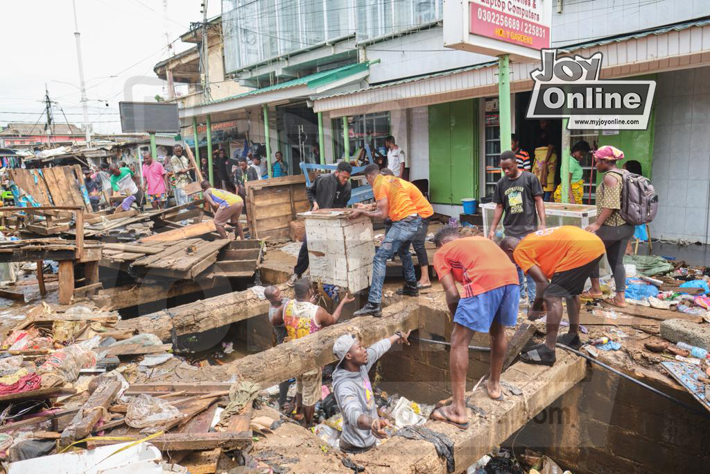 Photos: Floods cause severe damage to parts of Accra