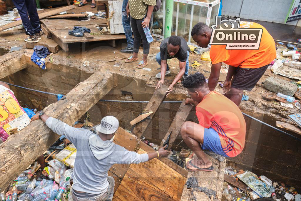 Photos: Floods cause severe damage to parts of Accra